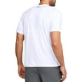 thumbnail image 2 of Under Armour Men's Velocity 2.0 Vneck Loose White Shirt, 2 of 2