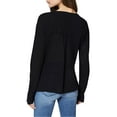 thumbnail image 2 of Sanctuary Clothing Womens Knit Pullover Blouse, Black, X-Large, 2 of 3