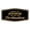 Black Gold, variant on Signs ByLITA Fancy Embrace the Journey, Not Just the Destination Durable ABS Plastic | Laser Engraved | Easy Installation | Elegant Design Sign (Blue) - Small