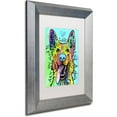 thumbnail image 2 of Trademark Fine Art 'Love And A Dog' Canvas Art by Dean Russo, White Matte, Silver Frame, 2 of 4
