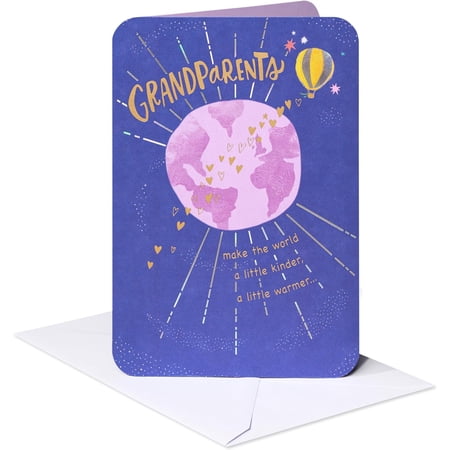 American Greetings Thinking of You Card for Grandparents (Whole Lot More Fun)