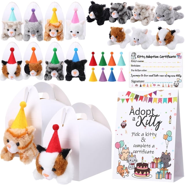 Adopción Party Favors HyDren, 33 unidades, Adopta un animal
