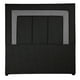 thumbnail image 2 of Cabecera Matrimonial Bora Negro + Almohada One 2 + Protector Cloud + Sabanas Softy, 2 of 8