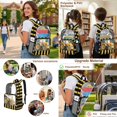 thumbnail image 5 of Kuiaobaty Truck Stripe Print Clear Backpack and Lunch Bag Set for Boys Lightweight Clear Bookbag with Pencil Case Sturdy Transparent Backpack Lunch Box for School Stadium, 5 of 5