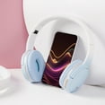 thumbnail image 7 of CXALSSY X3 Active Noise Cancelling Headphones, Over-Ear Headphones with Mic for Kids/Adults/Teen/School/TV, Blue, 7 of 7