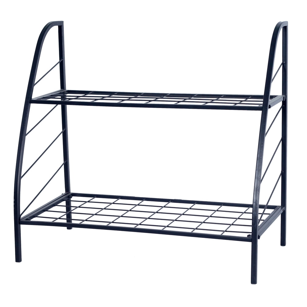 Private Jungle 2-Tier Indoor/Outdoor Metal Plant Stand, Flower Pots Holder, Plant Display Rack, Stand Shelf, Shoe Organizer, Utility Storage Organizer Rack Private Jungle 2-Tier Indoor/Outdoor Metal Plant Stand, Flower Pots Holder, Plant Display Rack, Stand Shelf, Shoe Organizer, Utility Storage Organizer Rack