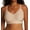 Damask Neutral, variant on Women's Vanity Fair 72190 Beyond Comfort Seamless Simple Sizing Wireless Bra (Midnight Black S)