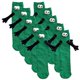 thumbnail image 1 of Calcetines Tubo Medio Magnéticos MagSoxGreen 5Pares Verde 5-9.5US Animados VentDepot, 1 of 1