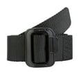 thumbnail image 2 of YVNAURA Quick Release Canvas Belt for Men Heavy Duty Military Tactical Web Belt with Metal Buckle Breathable Lightweight Outdoor Training Work Belt for Hiking Camping Hunting Daily, Black,One Size, 2 of 3