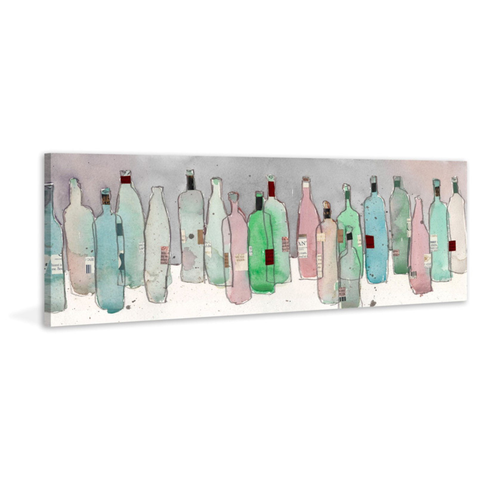 Marmont Hill ''Wine Party III'' Painting Print on Wrapped Canvas