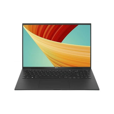 LG gram 16Z90R-N.APB8U1 16" Notebook - WQXGA - 2560 x 1600 - Intel Core i7 13th Gen i7-1360P Dodeca-core (12 Core) 2.20 GHz - 32 GB Total RAM - 512 GB SSD - Obsidian Black - Intel Chip - Windows
