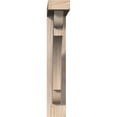 thumbnail image 2 of Ekena Millwork 3 1/2"W x 20"D x 20"H Olympic Block Smooth Bracket w/ Offset Brace, Douglas Fir, 2 of 25
