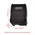 thumbnail image 4 of Caja fuerte metálica antirrobo con cerradura de 4 dígitos para llave, montada en la pared y con contraseña., 4 of 4