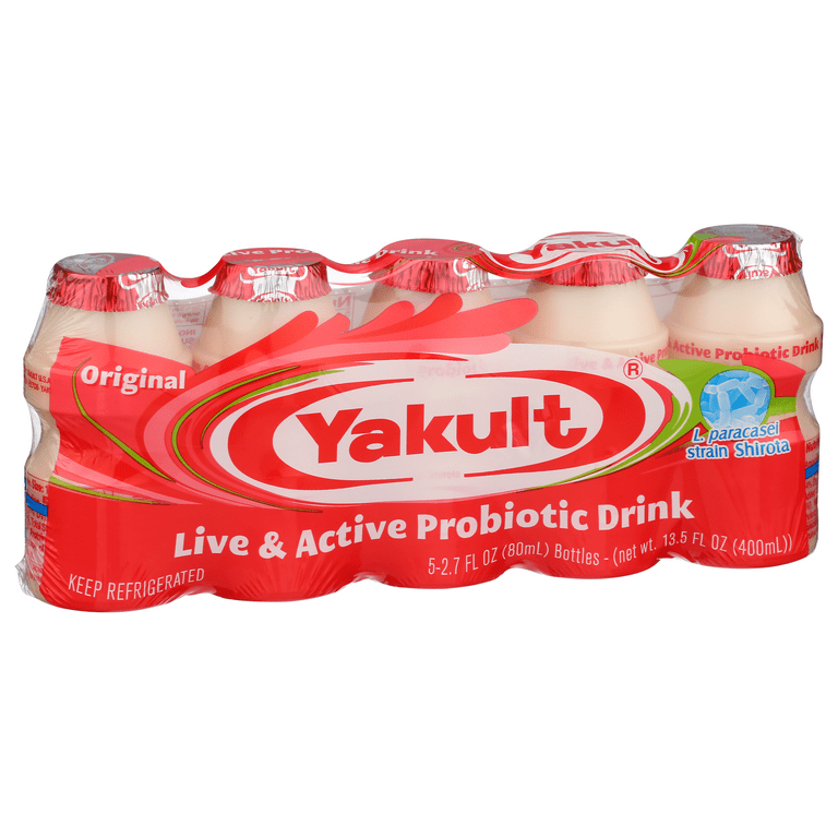 Yakult Probiotic Fermented Drink, Non-Fat, Live & Active Yakult Probiotic Fermented Drink, Non-Fat, Live & Active