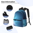 thumbnail image 5 of Gaeub Butterflies And Waterlily In Water School Backpack Waterproof Bookbag for Men Women College High School Bags, 5 of 8
