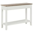 thumbnail image 4 of Side Table Charmma Console Table White 43.3"x13.7"x31.4" Wood, 4 of 8