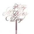 thumbnail image 3 of Namzi 10pcs Happy Mother's Day Cake Topper Mom Letter Cake topper Pink, Decorative Party Cake Decoration for Mother's Day(Rose Gold F), 3 of 5