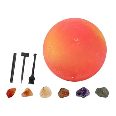 Under $1 PEONAVET Space Toys Dig Kit for Kids,Easter Egg Space Toys,Dig up 8 Planets Find 16 Gems & Explore Solar System,Science - Educational Gifts for Boys Girls 3-10 Year Old