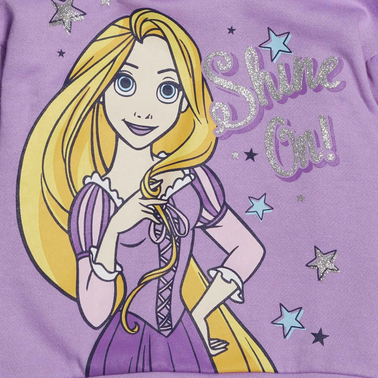 Disney Princess Rapunzel Infant Baby Girls Fleece Hoodie and Leggings Outfit Set Infant to Big Kid