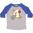 thumbnail image 3 of Inktastic 4th Birthday Outer Space Theme Boys or Girls Toddler T-Shirt, 3 of 5