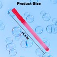 thumbnail image 2 of Bubble Wands MorTime, paquete de 36 unidades para niños, 8 colores, solución de 120 ml, 2 of 7