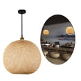 thumbnail image 3 of Lámpara colgante de interior natural, luces colgantes, E27, adecuada para uso normal 30 centimetros, 3 of 9