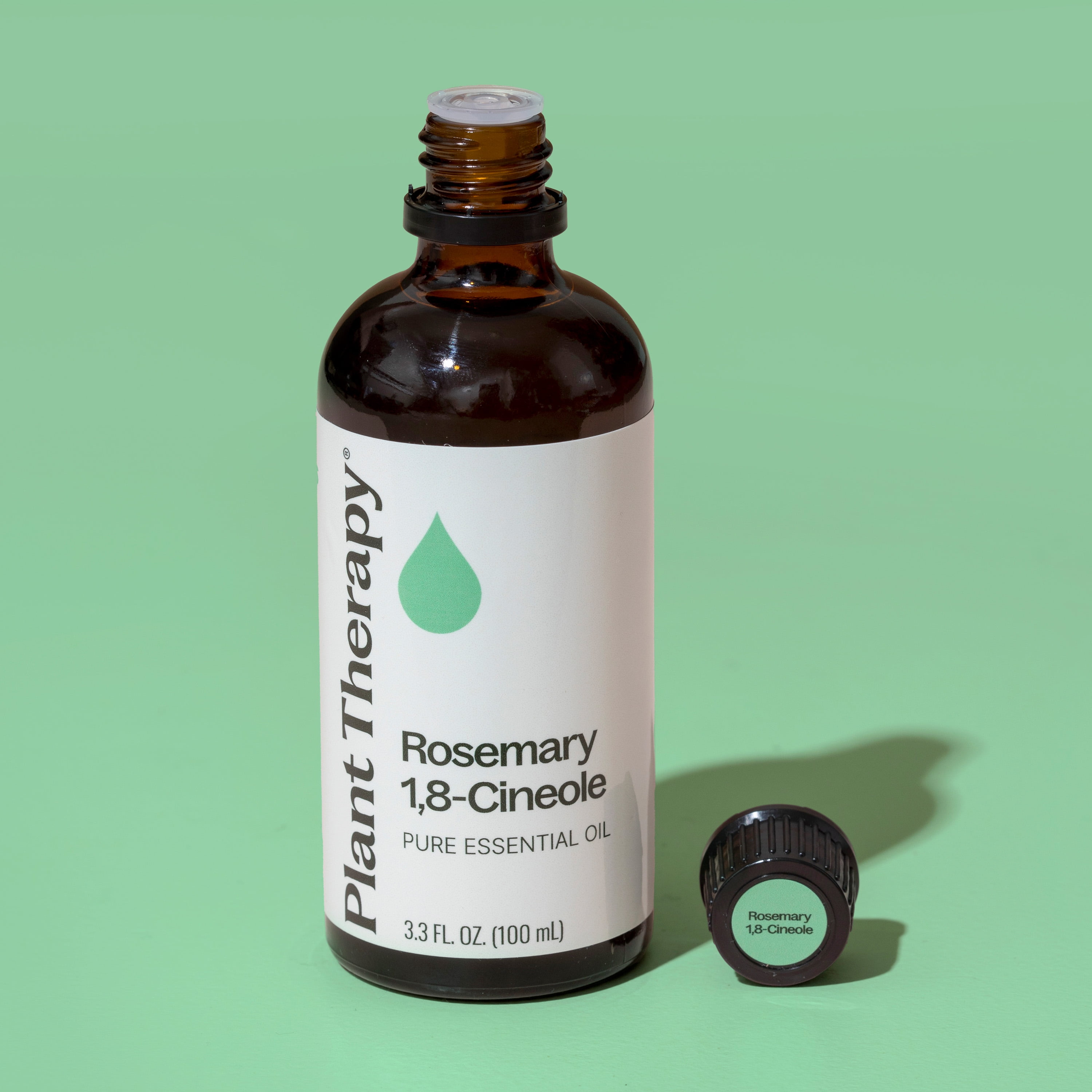 Plant Therapy Rosemary Essential Oil 100% Pure, Undiluted, Natural Aromatherapy 100 mL (3.3 fl oz)
