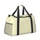 thumbnail image 2 of Balery Lemon Yellow Checkboard Bolsa de Gimnasio para Mujeres, Bolsa de Viaje con Bolsillo Húmedo, Bolsa de Fin de Semana para Mujeres, Bolsa de Viaje Resistente al Agua, 2 of 7