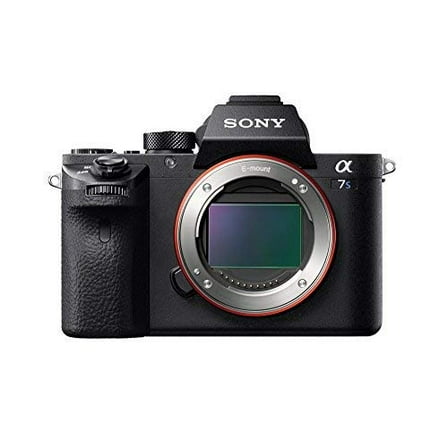 Restored Sony a7S II ILCE7SM2/B 12.2 MP E-mount Camera with Full-Frame Sensor, Black (Refurbished)