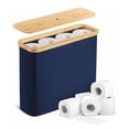 thumbnail image 1 of Organizador de papel higiénico BAMBOO LAND para 12 rollos, impermeable, 1 of 8