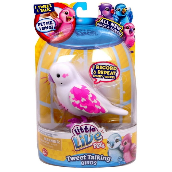 Little Live Pets Tweet Talking Birds Swift Heart Bird Toy