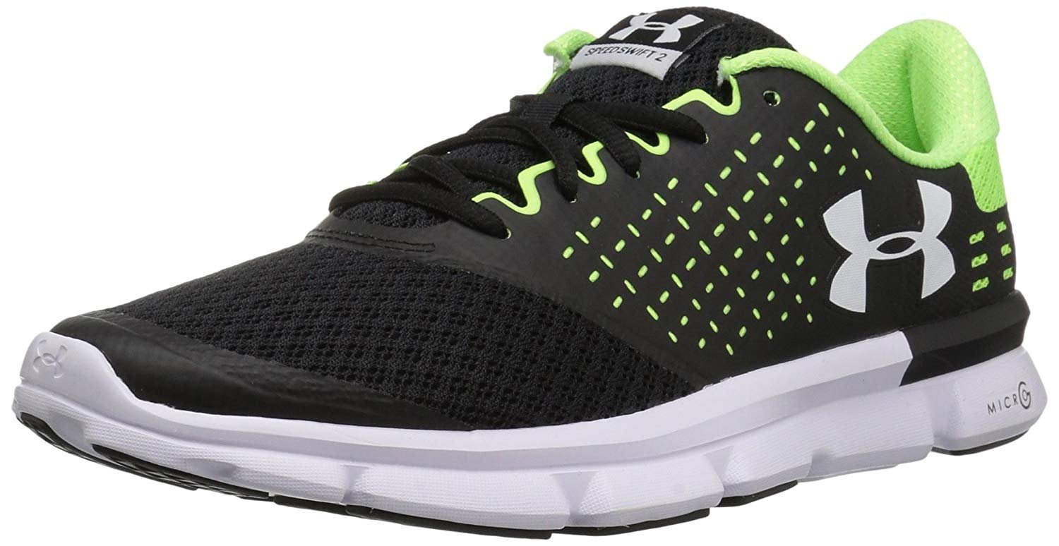 Under Armour UA Micro G Speed Swift 2 Mens Running Shoes Sports Trainers Black 