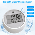 thumbnail image 5 of Digital Ice Bath Thermometer With Auto Timer Alarm For Cold Water Immersion, 5 of 5