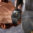 thumbnail image 6 of SKMEI Watch for Men Retro Analog Digital Watches Square Dual Display Men's Watches Luxury Stylish Casual Wristwatches, 6 of 8