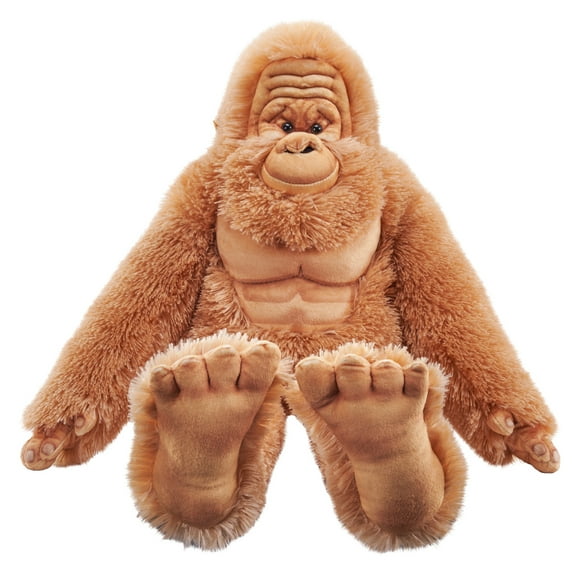 Wild Republic Artist Collection Bigfoot Stuffed Animal, 15 Inches, Plush Toy, Recycled Water Bottles
