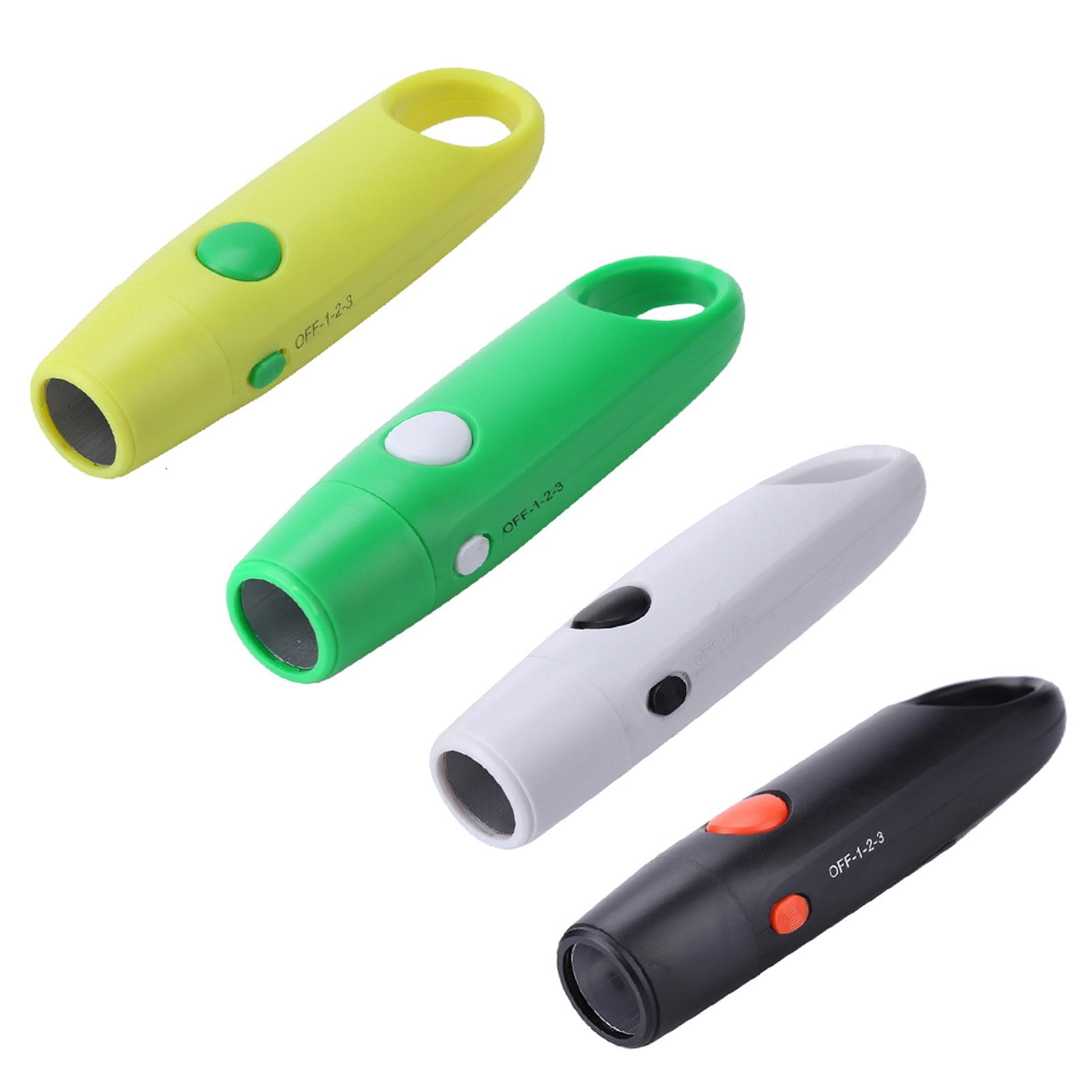 Electronic Whistle for Sports Training and Referee Black 4 Pack
