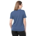 thumbnail image 2 of Athletic Works Women's Active Texture Knit V-Neck Tee, Sizes XS-XXXL, 2 of 8