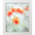 thumbnail image 1 of Behzad, Majid 20x24 White Modern Wood Framed Museum Art Print Titled - Red Corn Flowers, 1 of 4