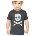 thumbnail image 1 of Tstars Boys Unisex Irish Clover Skull Tee Cool Gifts for Irish Kids St Patricks Day Cool Shirts Gift for Boys Irish Shirt Pride Proud Irish Toddler Kids T Shirt, 1 of 6