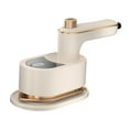 thumbnail image 2 of Máquina de planchado portátil, mini vaporizador de hierro de viaje, hierro de de viaje, vaporizador portátil para ropa Blanco, 2 of 9