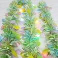 2Pcs/13Feet Easter Tinsel Glitter Garlands Spring Garlands Metallic