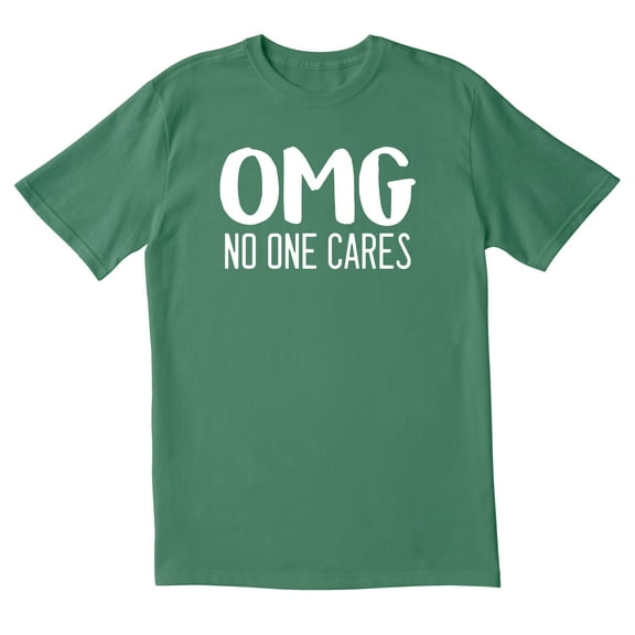 TotallyTorn OMG No One Cares Novelty Sarcastic Funny Mens Graphic T Shirts