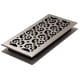 thumbnail image 1 of Decor Grates Scroll registro de piso, Acabado niquelado Decor Grates NA, 1 of 9