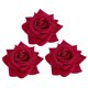 thumbnail image 5 of AURARMLET 3Ud Clip Para El Con Rosa Simulada En Color Rojo Para, 5 of 8