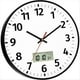 thumbnail image 2 of Reloj de Pared Digital de 12 Pulgadas con Hora, Día de la Semana y Temperatura. Silencioso, Funciona con Pilas., 2 of 8
