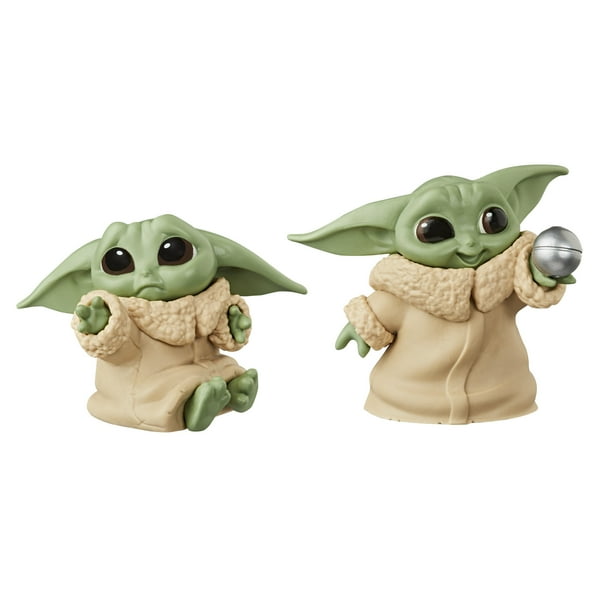 Star Wars The Child Baby Yoda 2 Pack Figures Don T Leave Ball Toy In Hand Spielzeug Action Spielfiguren