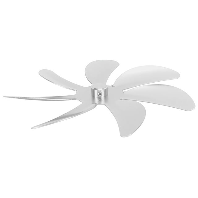 7 Blade Stove Fan Aluminum Alloy Blade, Easy Installation, Universal Replacement For Fireplace Fan