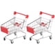 thumbnail image 2 of BRIGHTFUFU 2 piezas mini de carrito de compras juguetes simulación divertida camisetas de almacenamiento, 2 of 7