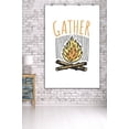 thumbnail image 3 of Gather, Campfire, Icon (36x54 Giclee Gallery Art Print, Vivid Textured Wall Decor), 3 of 3