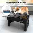 thumbnail image 4 of 3-in-1 Pet Feeder Slow Feed Bowls Double Bowls Foldable, 4 of 5